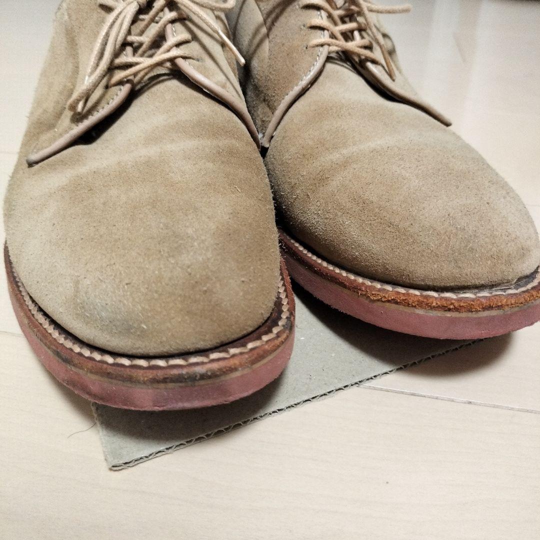 Alden ベージュ スエード レースアップ 7 1/2D