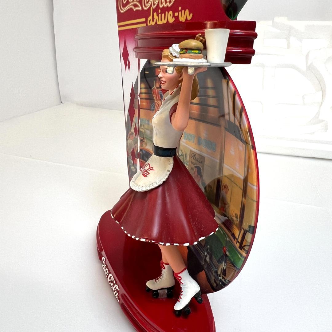 コカコーラ・1950s ウェートレス フィギュア・ダイナー＆ プレート,限定生産