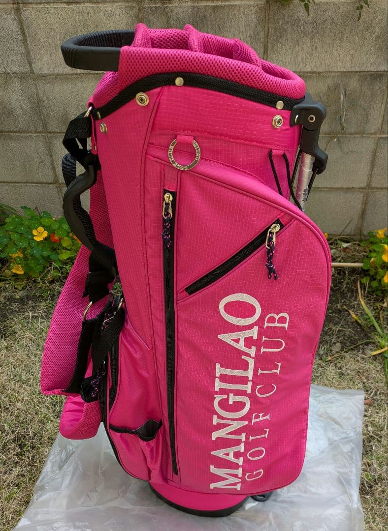 MANGILAO GOLF CLUB ゴルフバッグ　キャディバッグ ピンク
