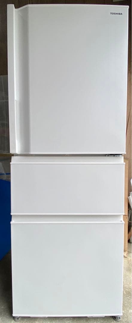 東芝　ノンフロン冷凍冷蔵庫　GR-U33SC (WU) 2023年製　326L