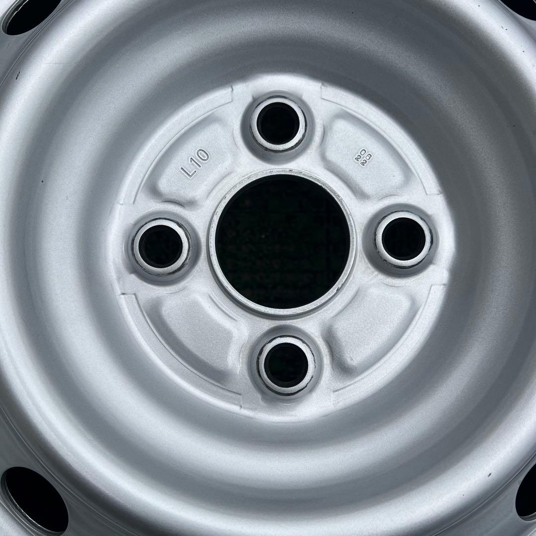 トヨタ純正 プロボックス 14インチスチールホイール シルバー色4本