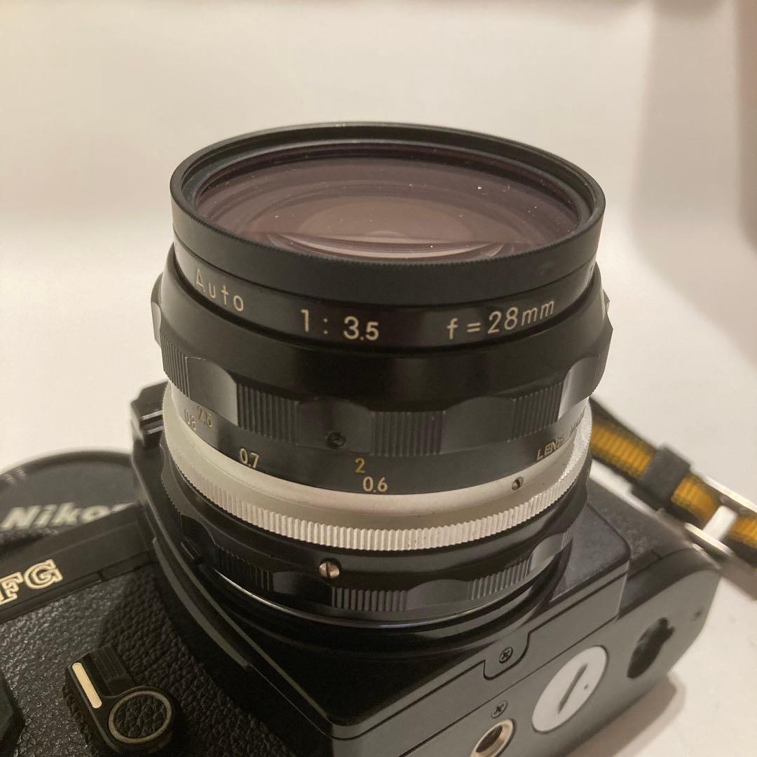 フィルムカメラ Nikon FG Nikkor-H Auto 28mm F3.5