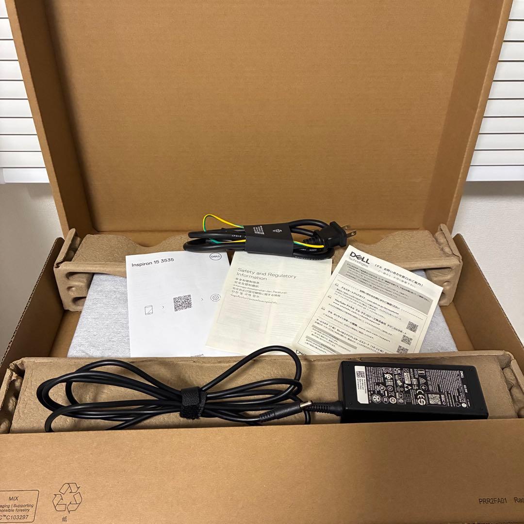 Windowsノート本体 inspiron15 3535 Ryzen5 16GB 512GB SSD