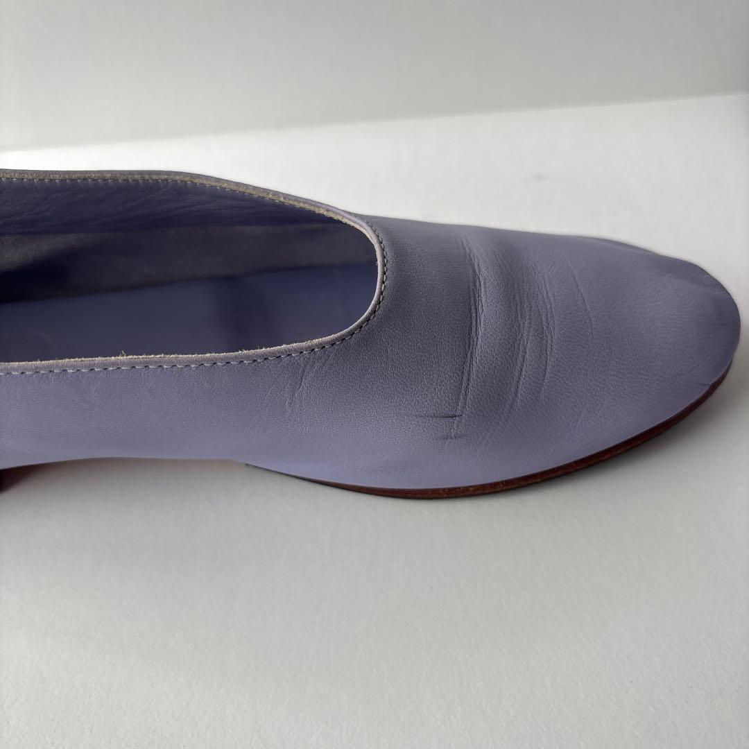 マルティニアーノ MARTINIANO 37 ラベンダー フラットシューズ