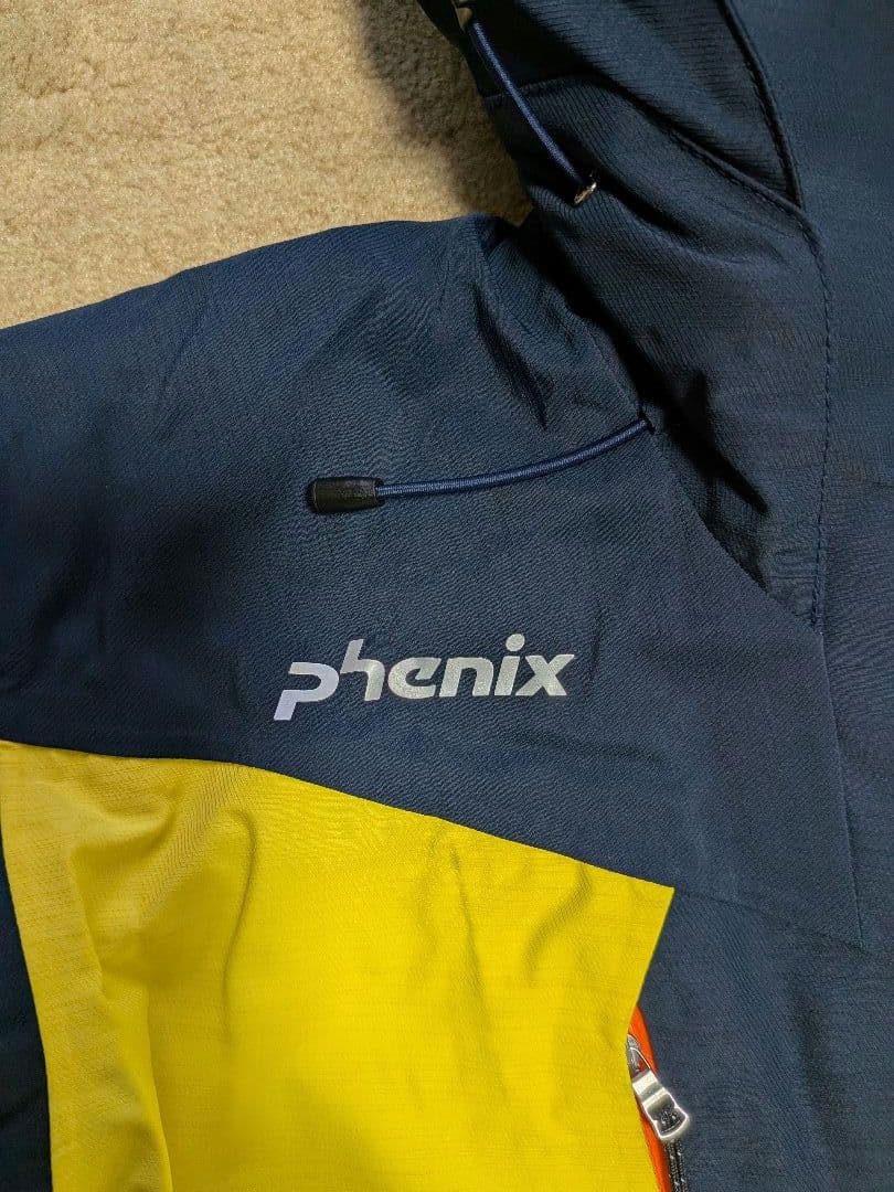 フェニックス Phenix スキーウェア ジャケット メンズ イエロー×ネイビー