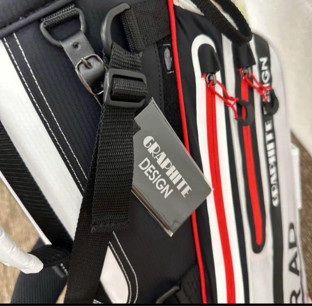 グラファイトデザイン　キャディバッグ　2023年モデル　ホワイト　限定モデル