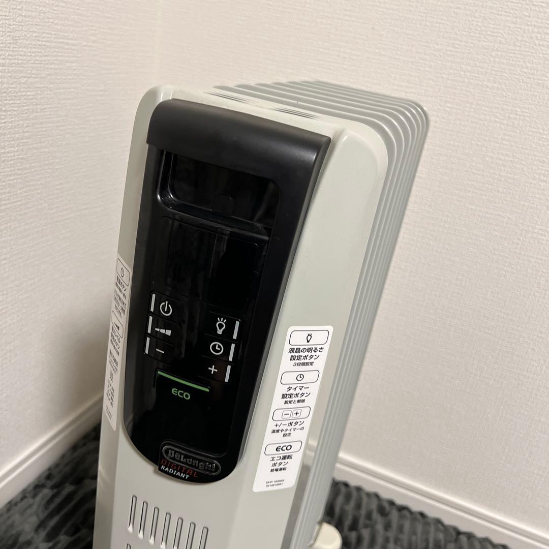 【美品】デロンギ オイルヒーター KHD410812-BK