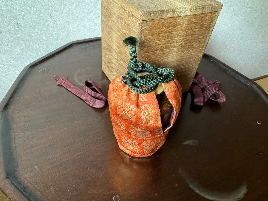 古瀬戸　真如堂茶入　茶道具