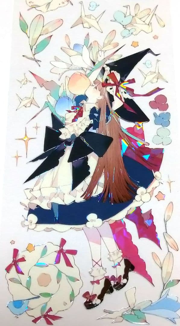 のこり１✩J830＃小萝莉(贝壳光)田小宝的星空切り売り海外人物マステ女の子
