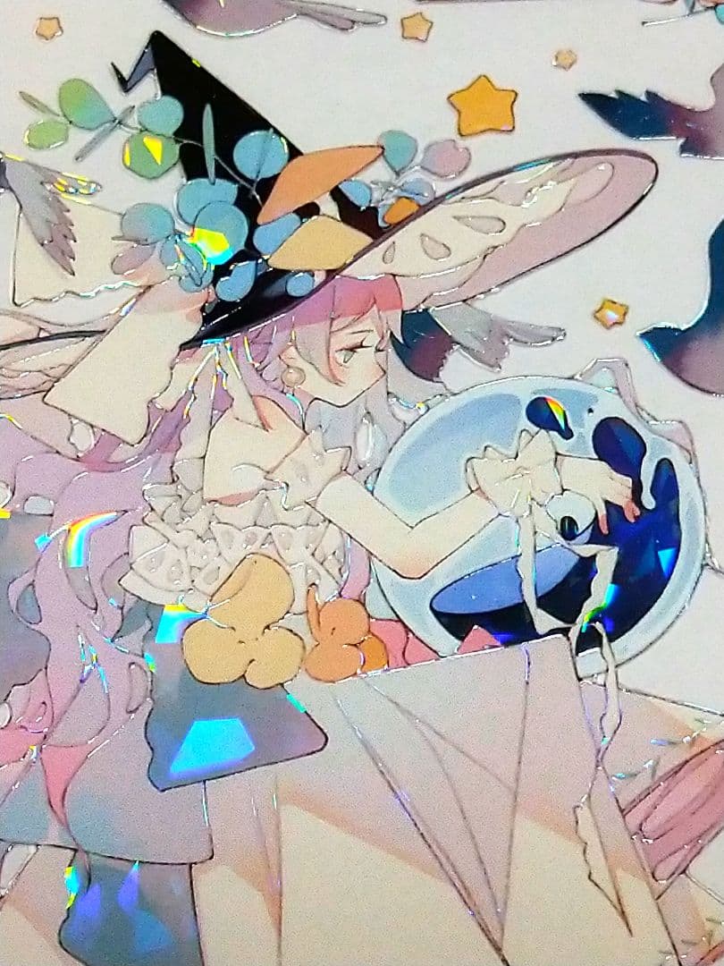 のこり１✩J830＃小萝莉(贝壳光)田小宝的星空切り売り海外人物マステ女の子