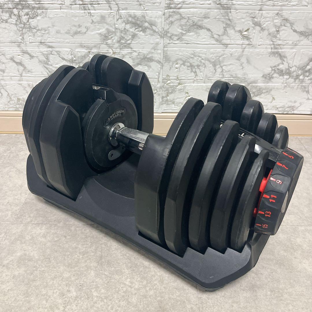 可変式ダンベル 5kg〜40kg DUMBBELLダイヤル式【２個セット売可能】