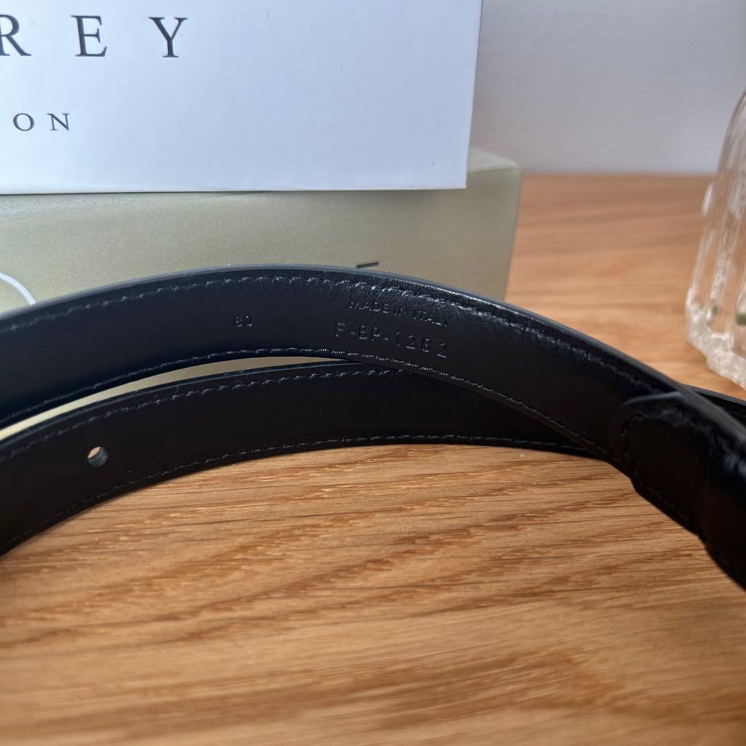 CELINE トリオンフ　ブラックレザーベルト