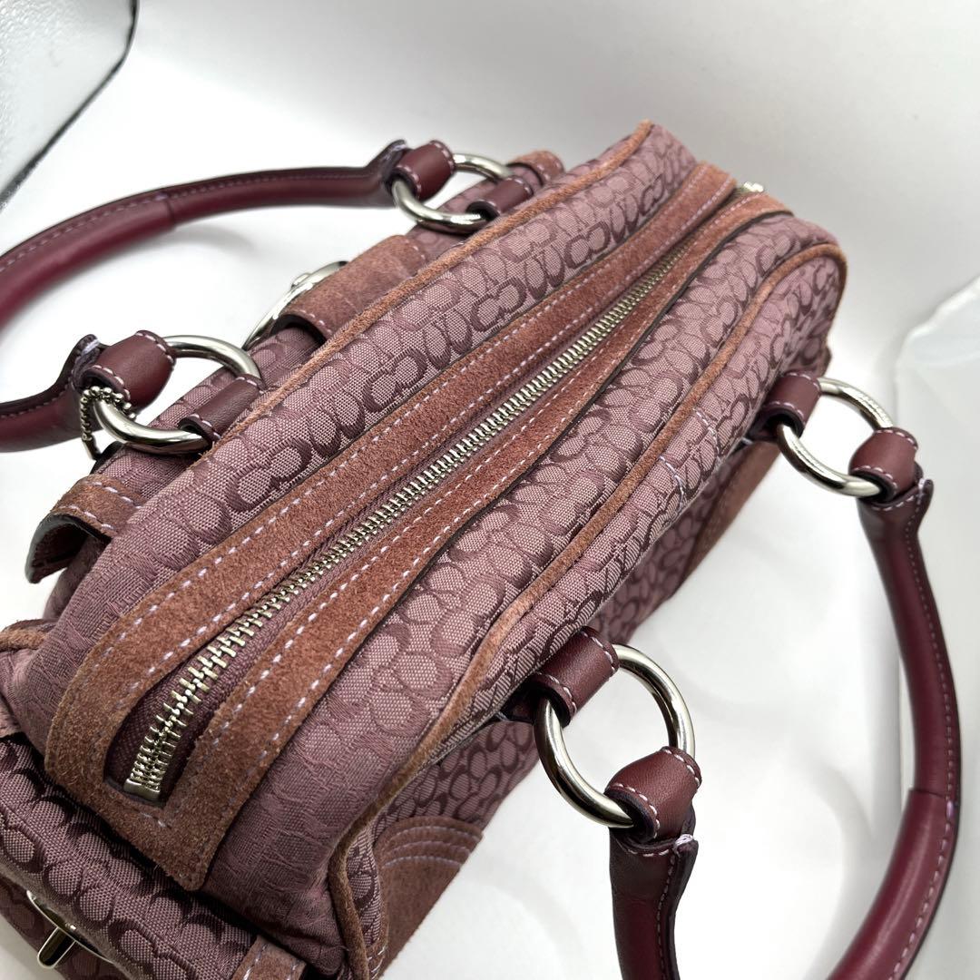 コーチ Vintage ソーホー ボストン ターンロック y2k ワンショルダー