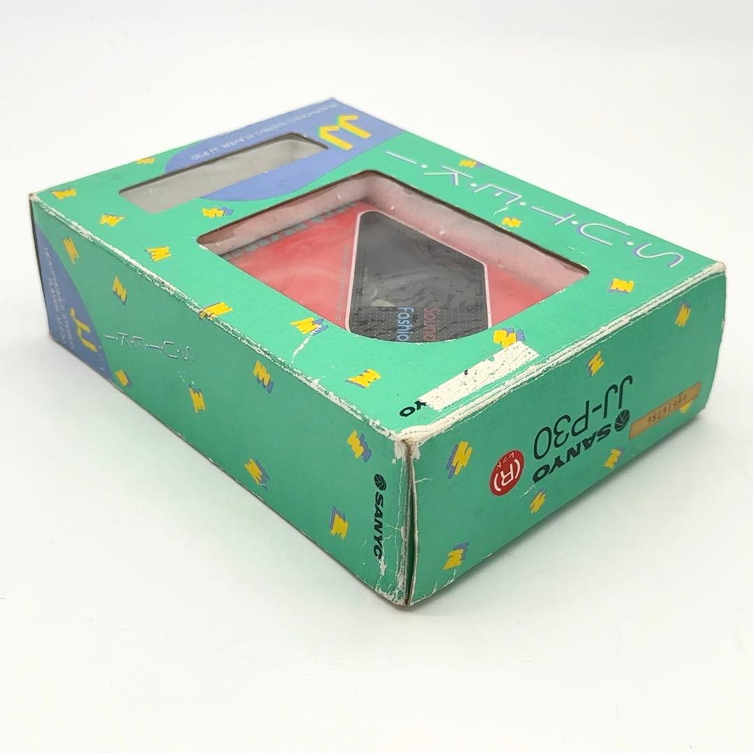 未使用 SANYO サンヨー JJ-P30 ポータブルカセットプレイヤー