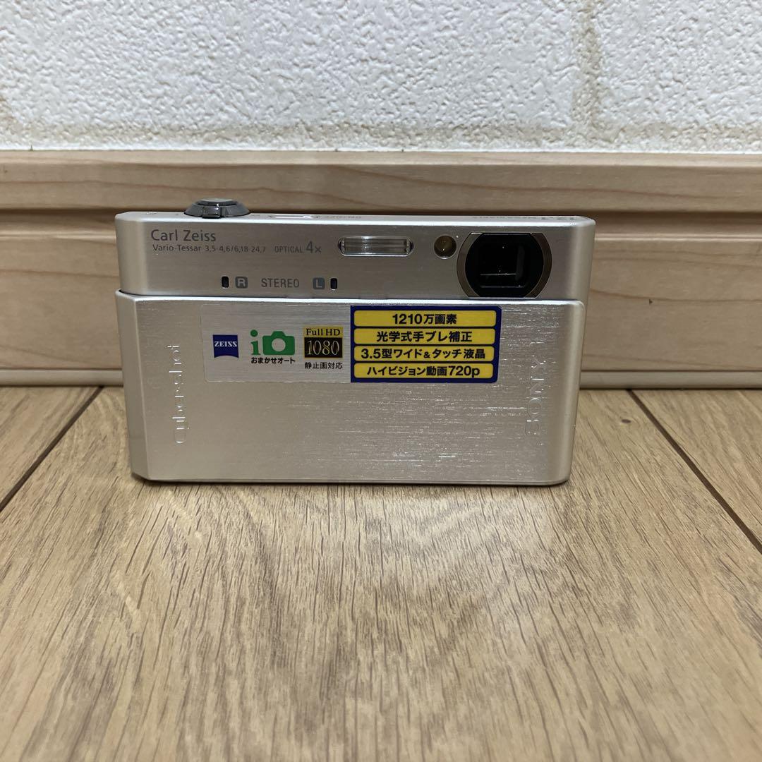 SONY Cyber-shot DSC-T900 コンデジ デジカメ シルバー