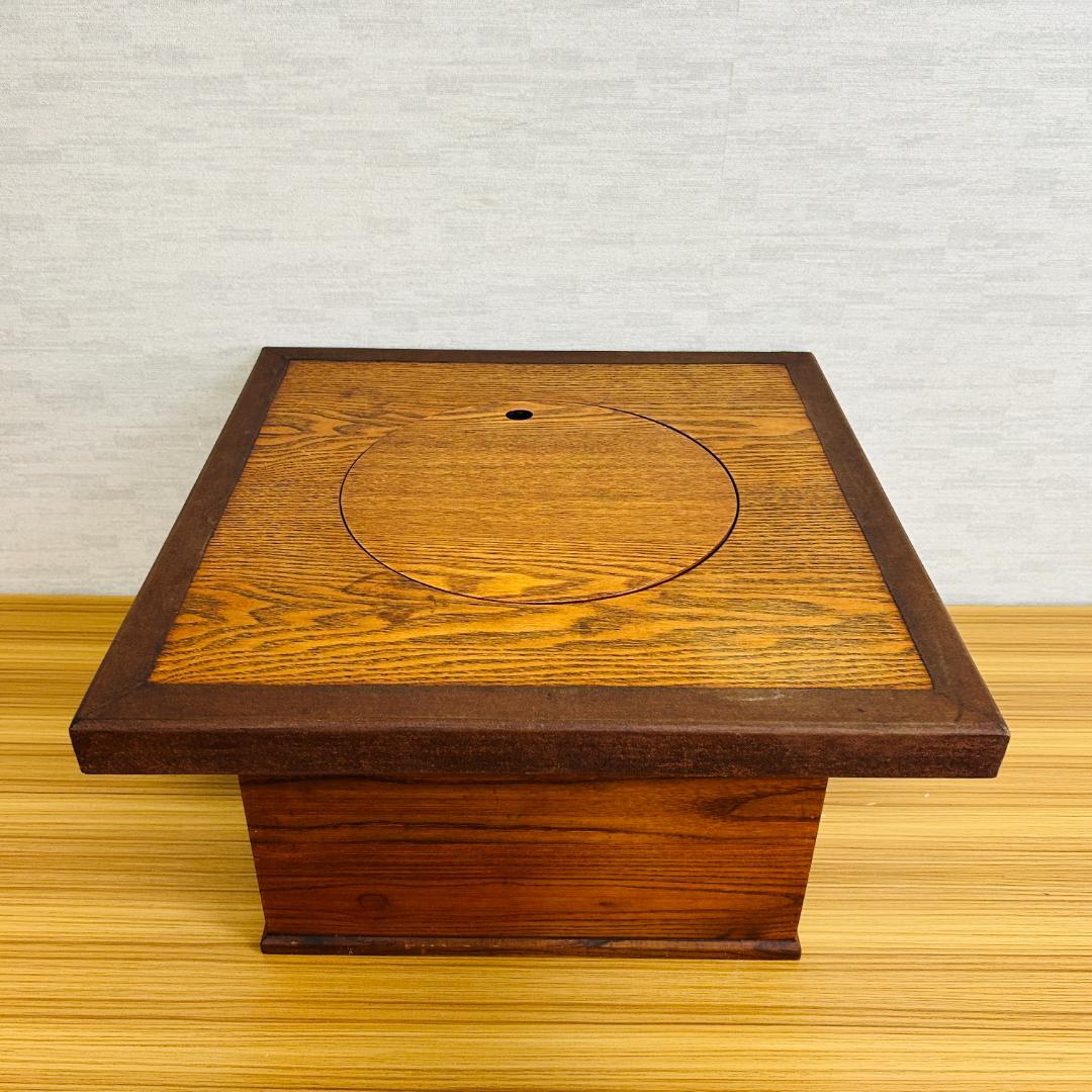 【レトロ家具】囲炉裏テーブル コンパクトサイズ 火鉢 軽量 いろり イロリ