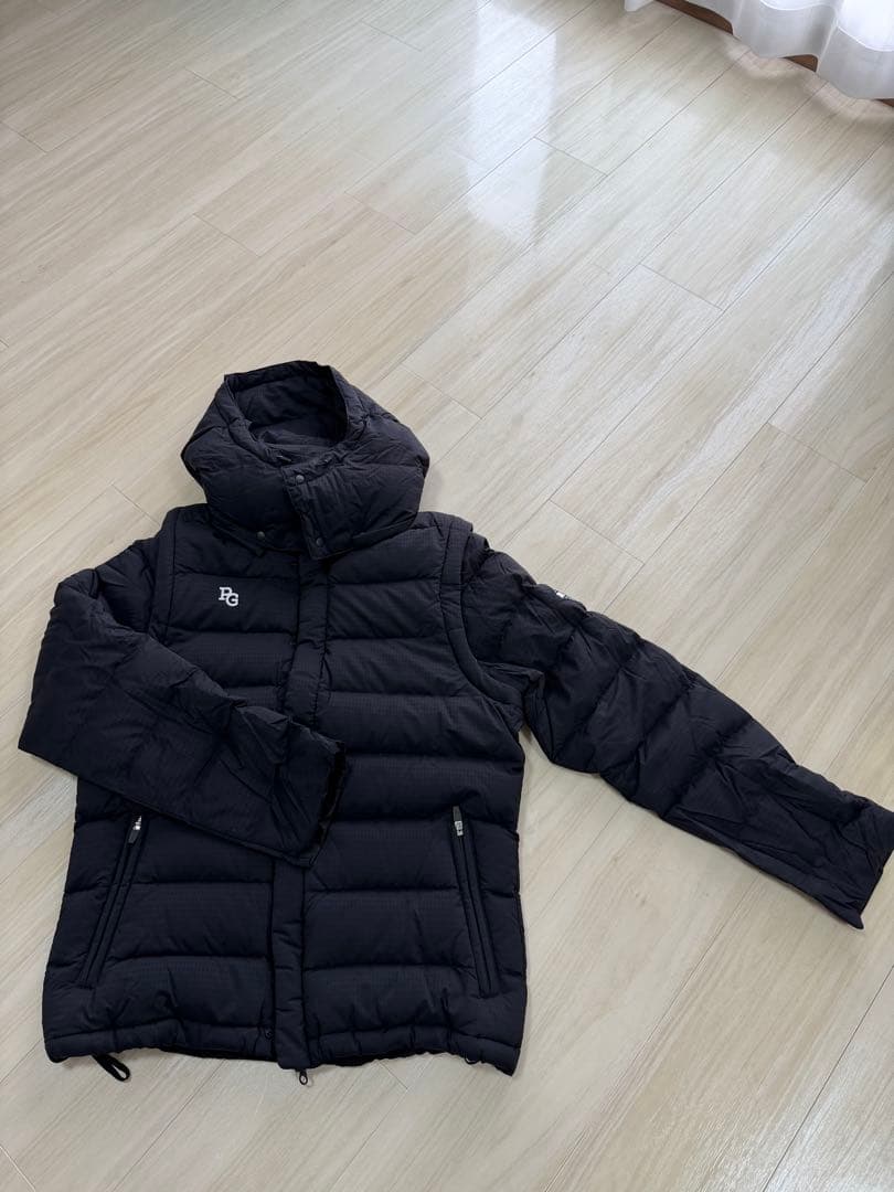 PEARLY GATES ブラック ダウンベスト