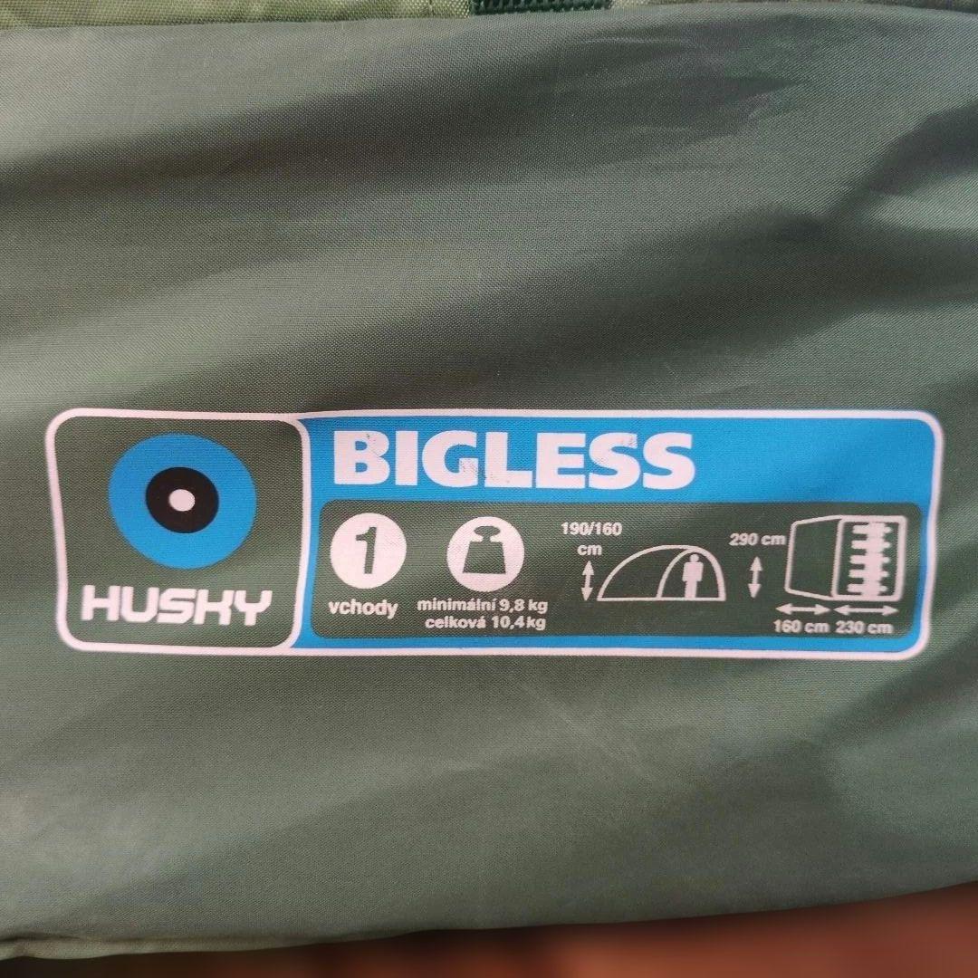 HUSKY Bigless グリーン キャンプテント　5人用