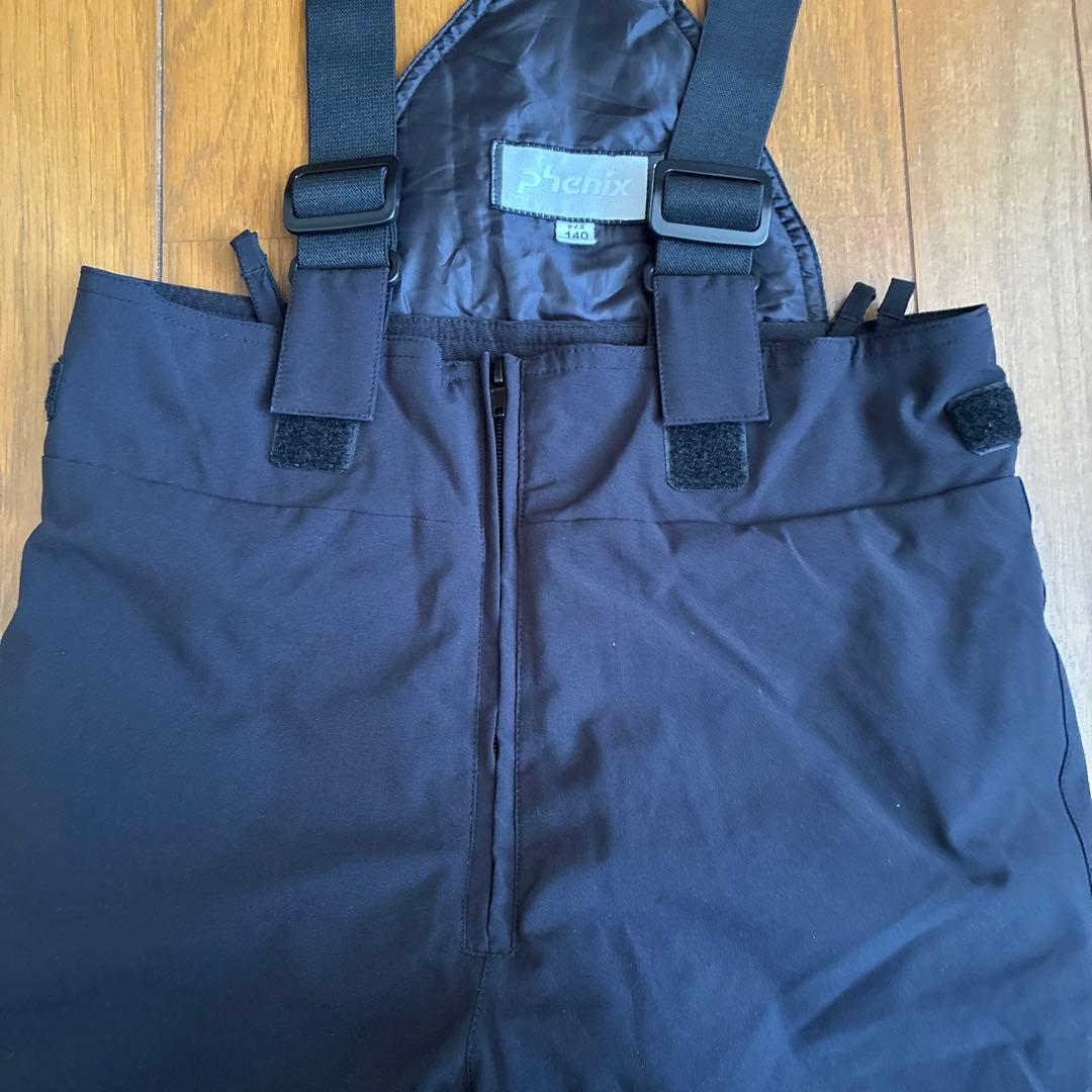 中古美品 phenix フェニックス スキーウェア上下 140㎝