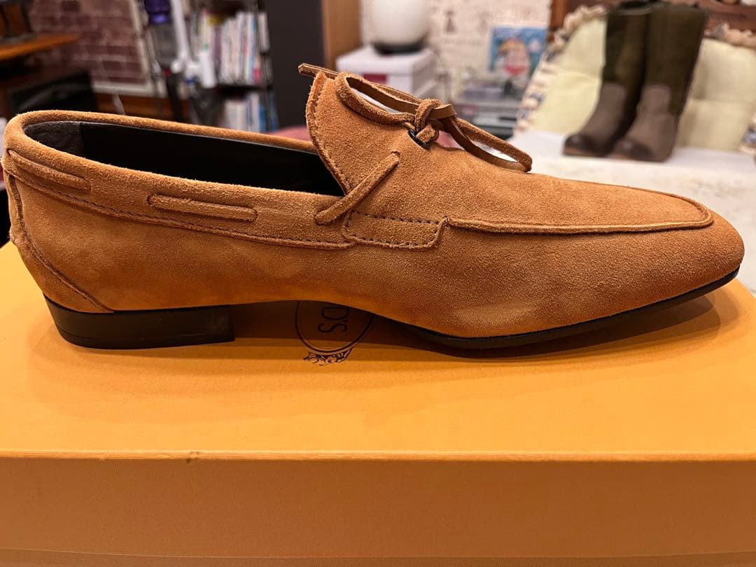 TOD’S トッズ　メンズ　スウェード　7