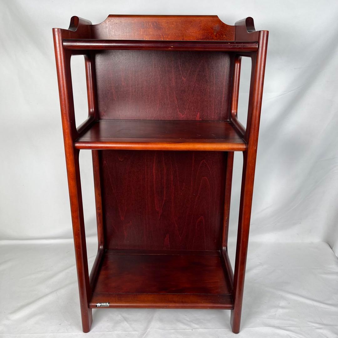 オールドカリモク　アンティーク調　3段キャビネット　カリモク家具　サイドラック
