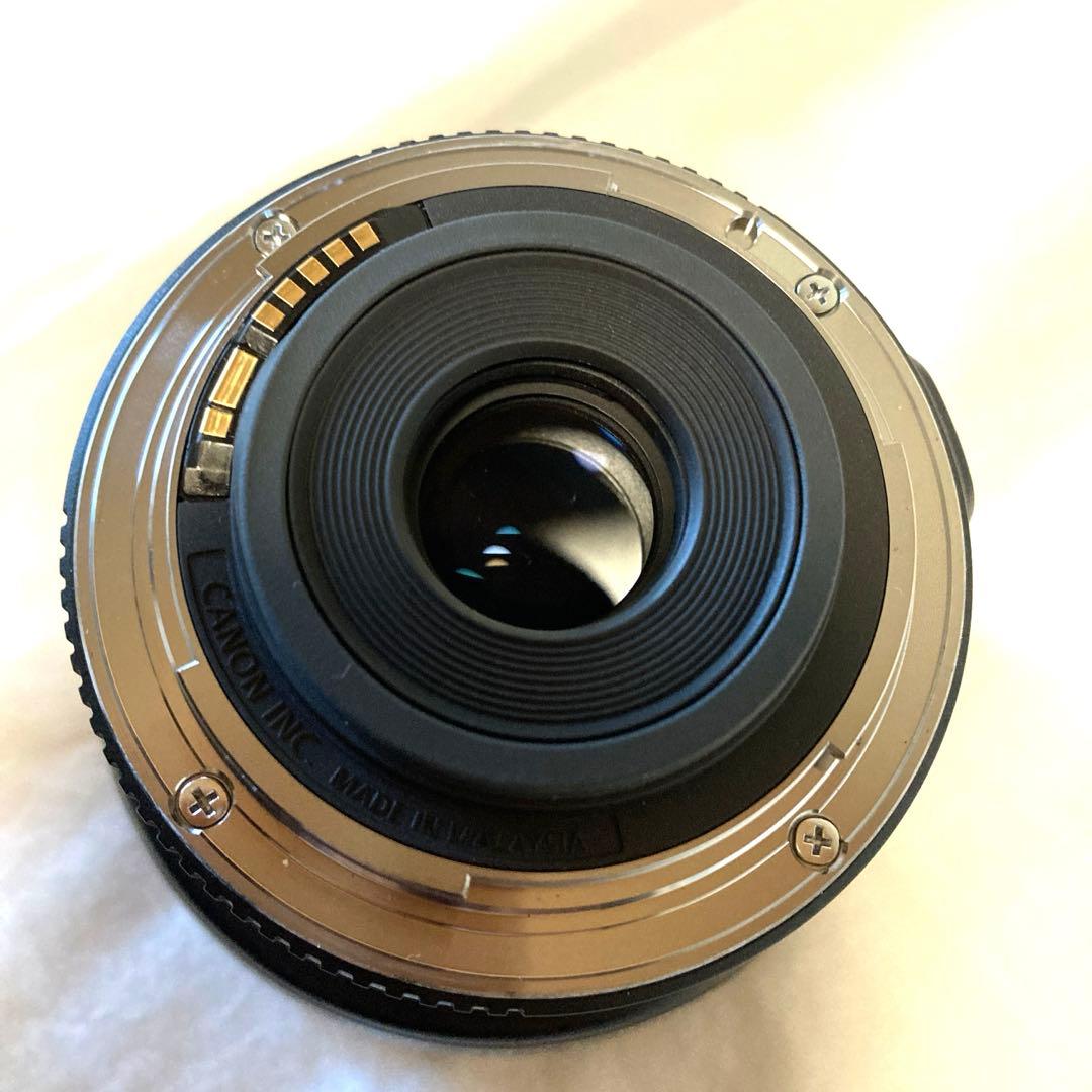 Canon EFS 24mm 単焦点広角マクロレンズ レンズフードES62付き