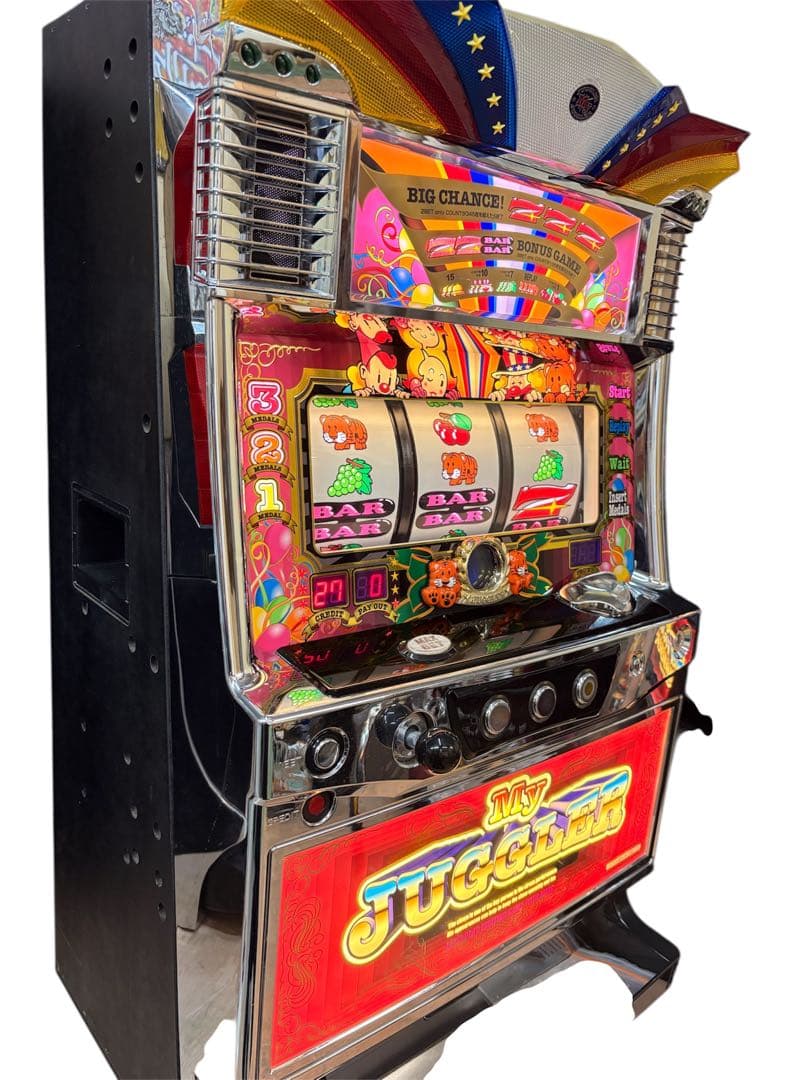 【送料込】マイジャグラー3 パチスロ 実機 直接引取可