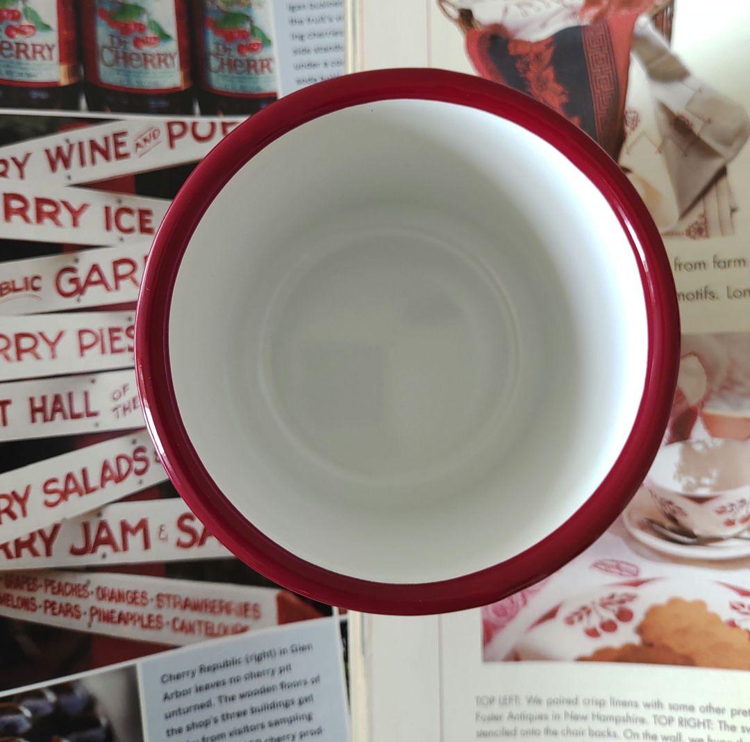 マニー　ロココ　ホーローキャニスター