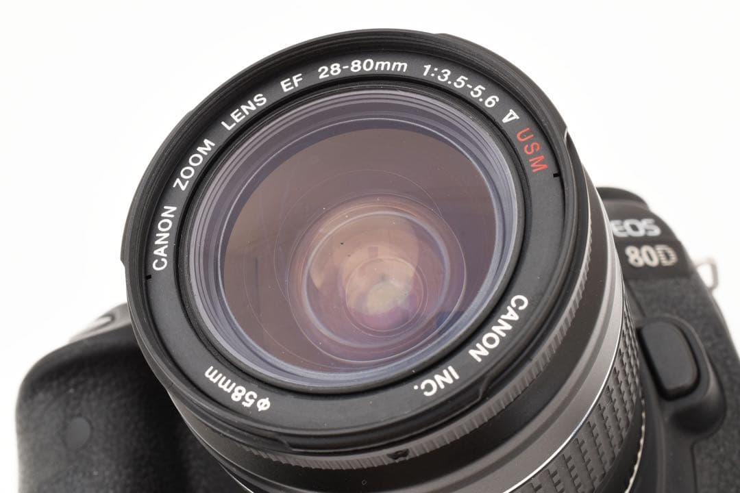デジタル一眼レフカメラ Canon キヤノン EOS 80D/EF28-80㎜