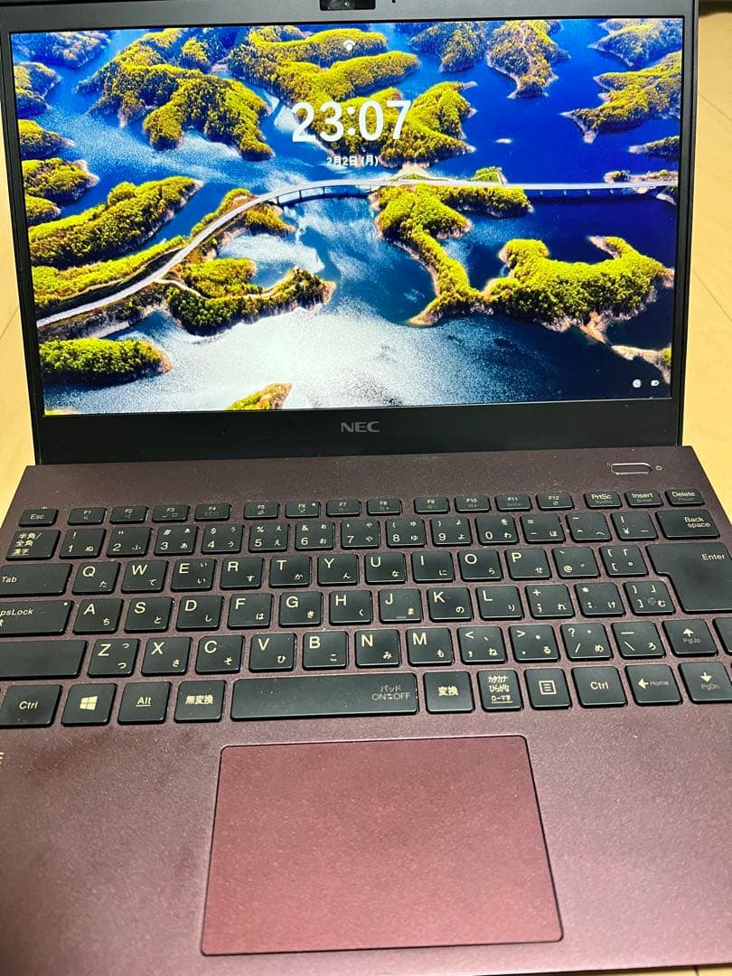 NEC 15インチ ノートPC