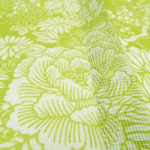 ponpon 新品 竺仙 絹紅梅 夏着物 仕付け糸付 高級浴衣 6082