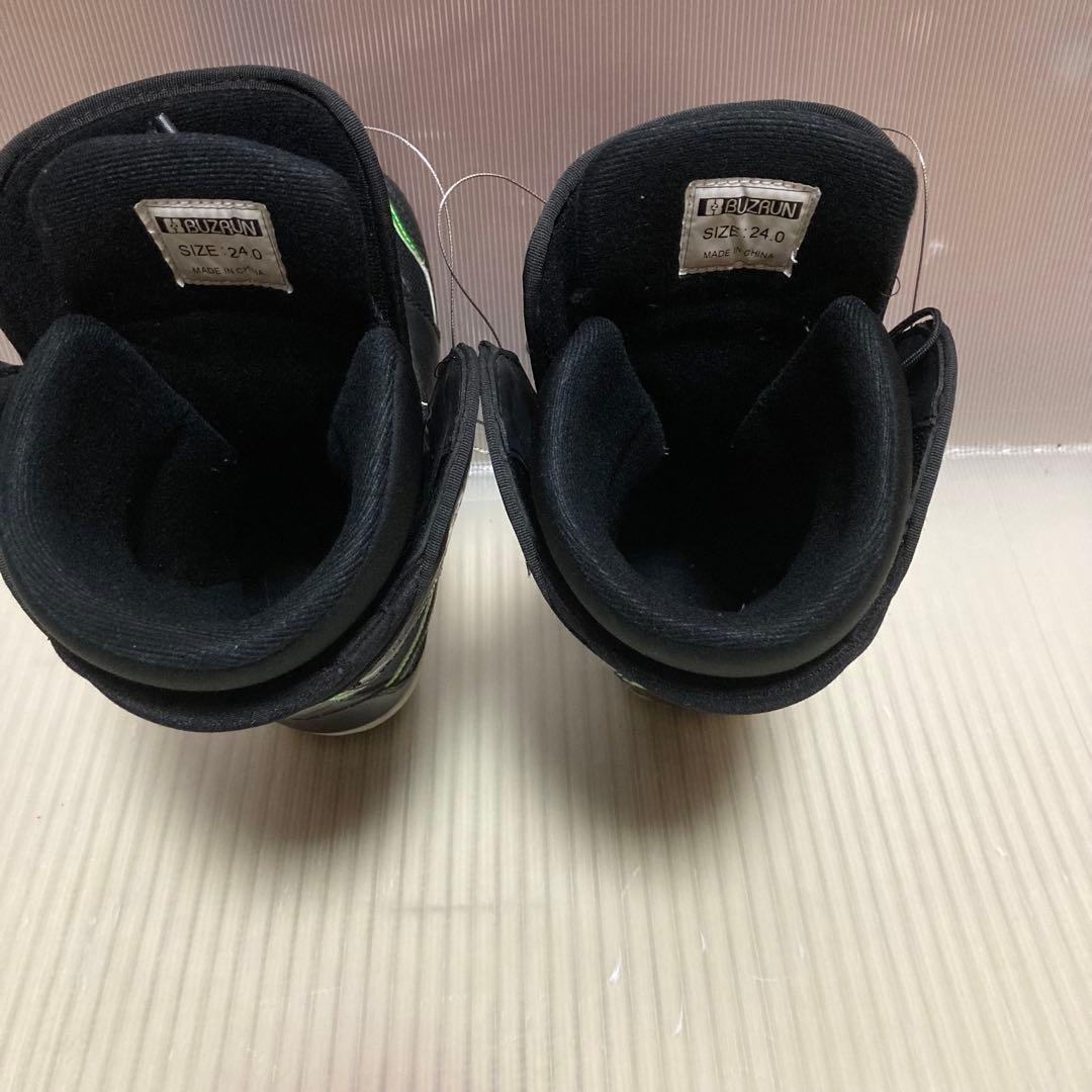 美品　BUZRUN スノーボードブーツ　BOA 24cm