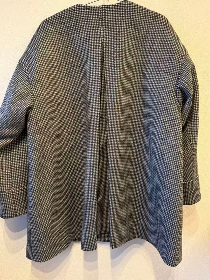 JOURNAL STANDARD スーパー140ビーバーノーカラーミドルコート