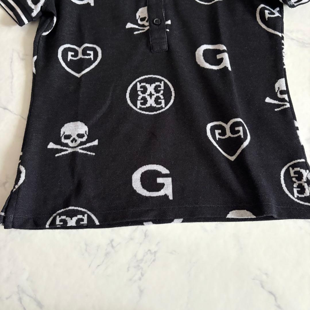 G/FORE ジーフォア ポロシャツ スカート セットアップ 総柄 スカル 36