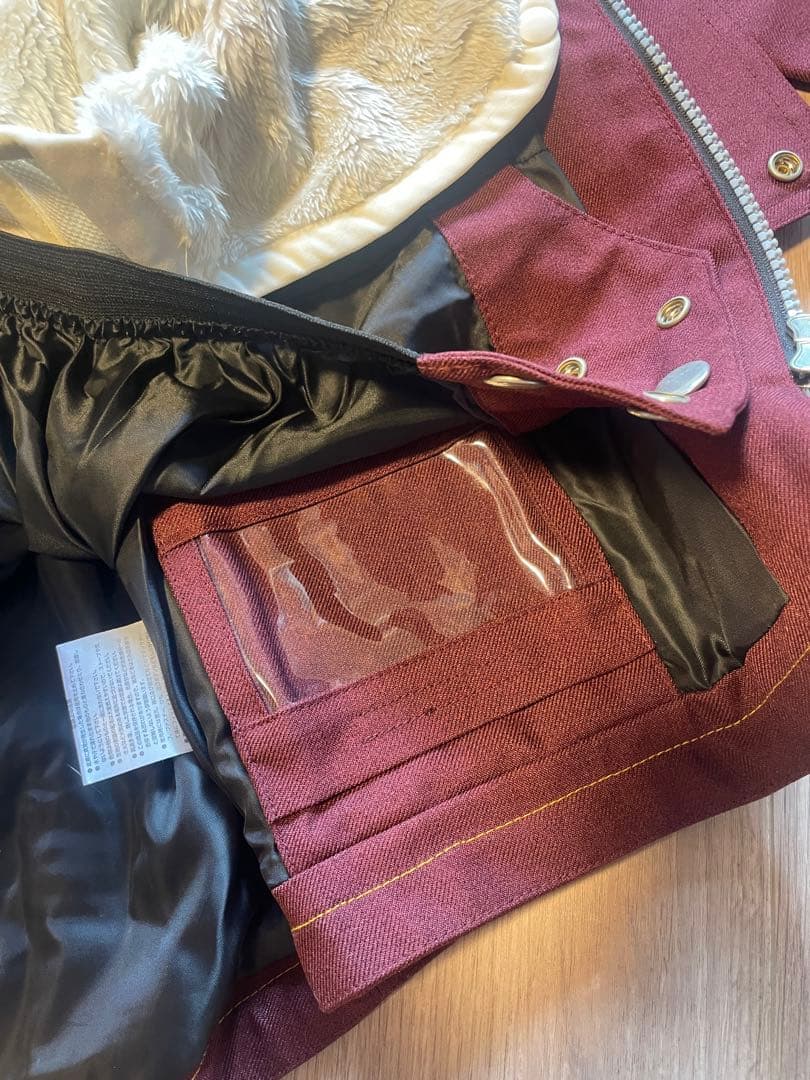 EPICE JACKET バーガンディ Sサイズ　定価33000円