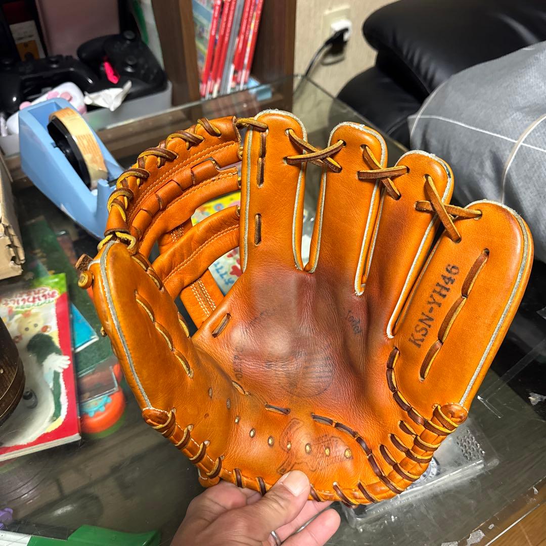 Slugger 軟式グローブ KSN-YH46 オレンジ