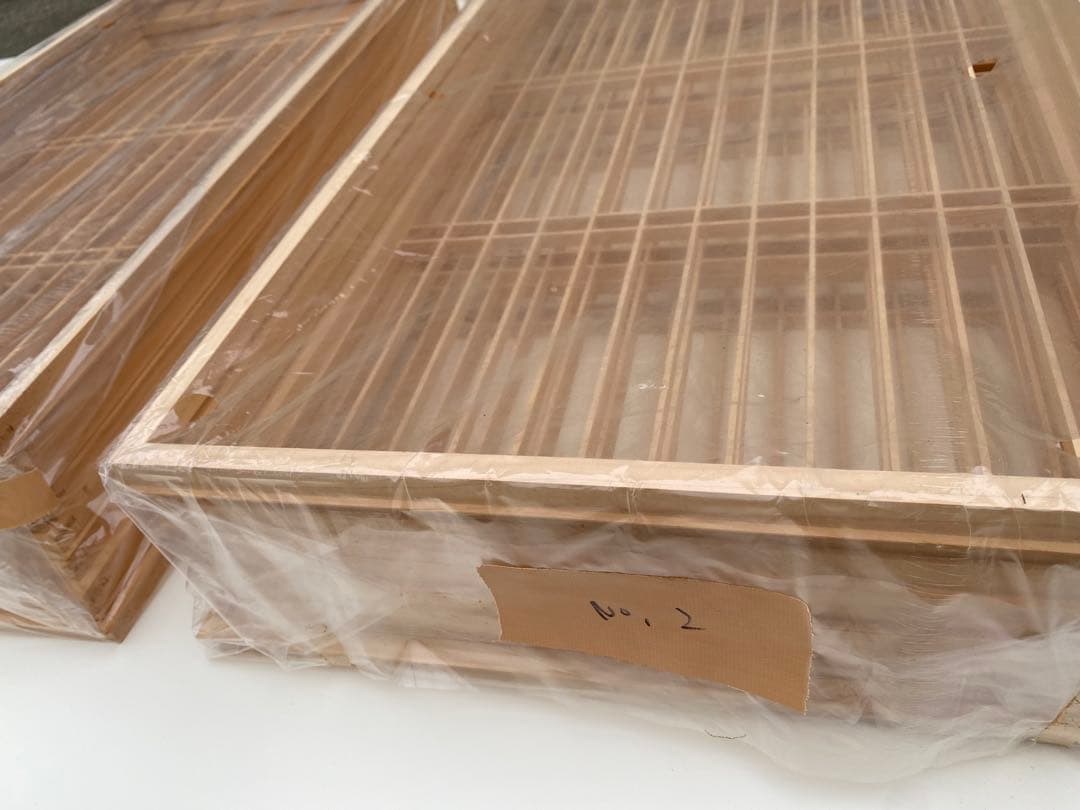 立茂枠付き組子NO.2 (4組×2)