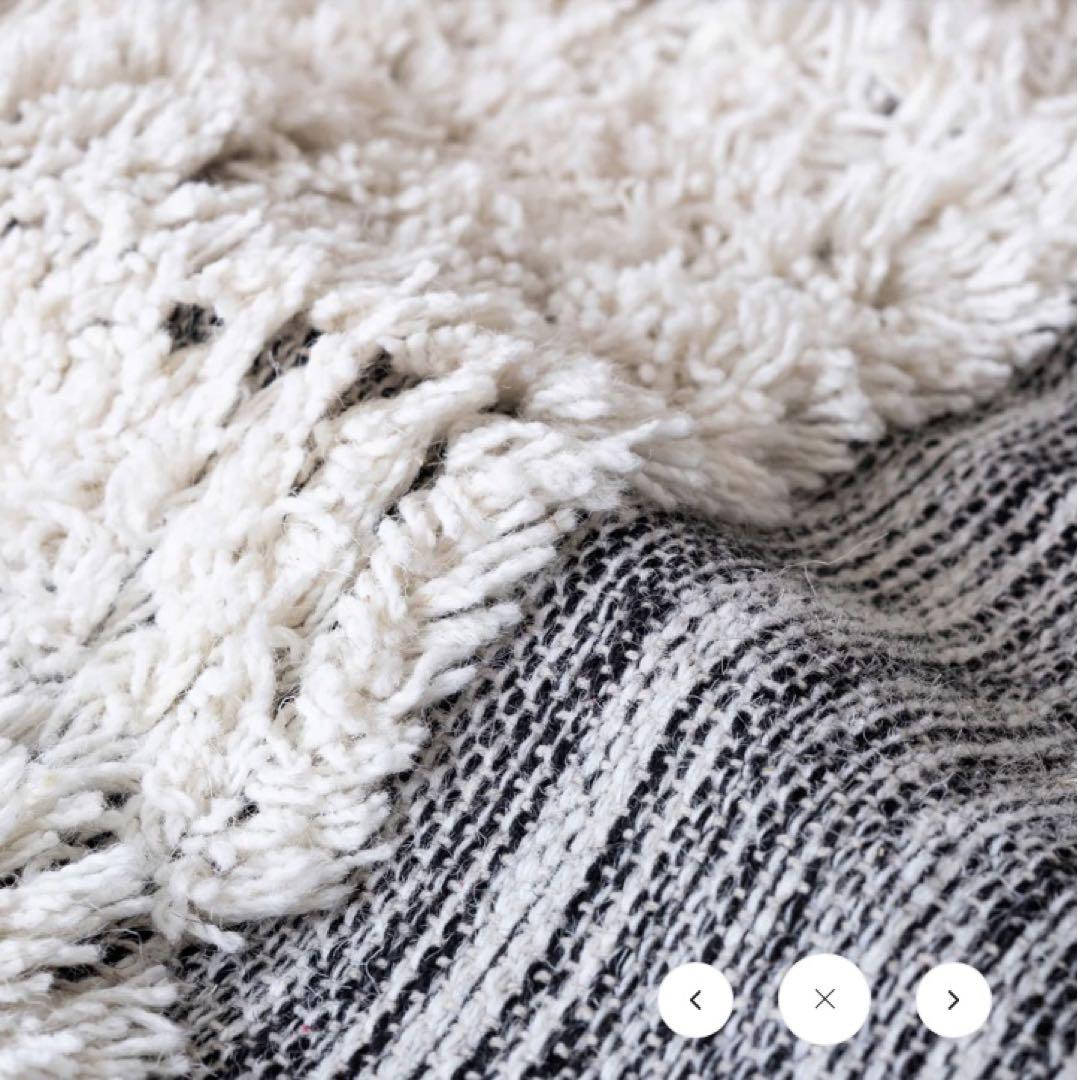 Rug Ruモロッコ風ラグ　新品未使用 140x200cm 完売人気商品です