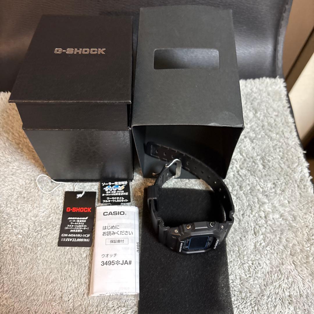 CASIO‼️G-SHOCK‼️ソーラー電波‼️GW-M5610U‼️美品です‼️