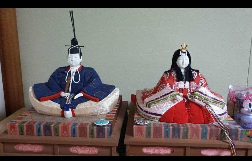 ひな祭り 雛人形セット 男雛 女雛