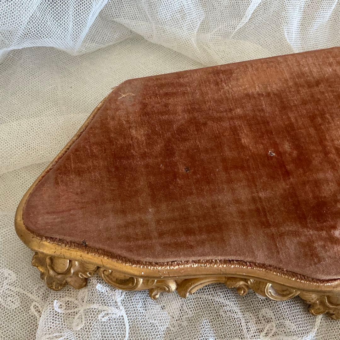 ♡希少♡　フランス　アンティーク　ディスプレイ台　台座　ポワドレ