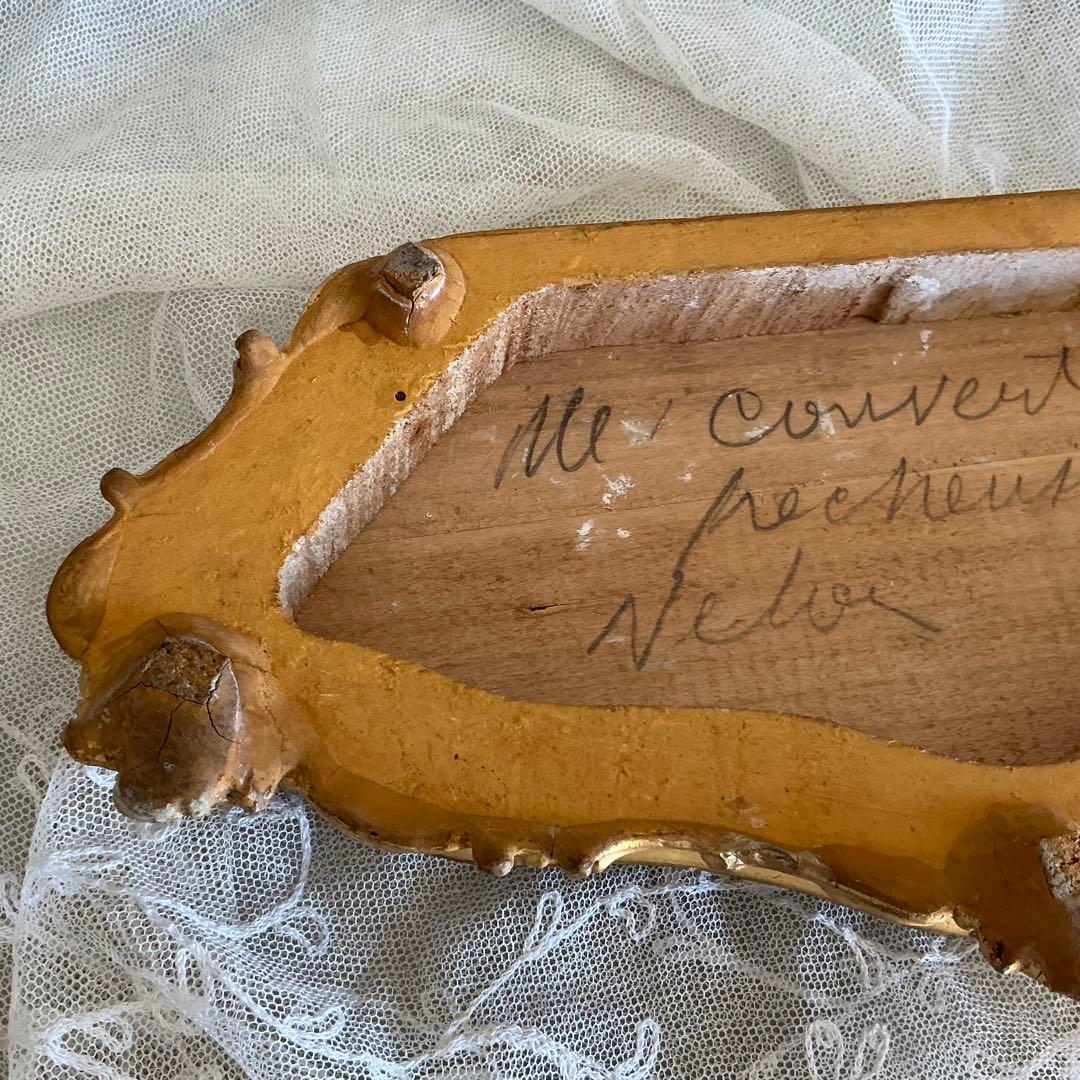 ♡希少♡　フランス　アンティーク　ディスプレイ台　台座　ポワドレ