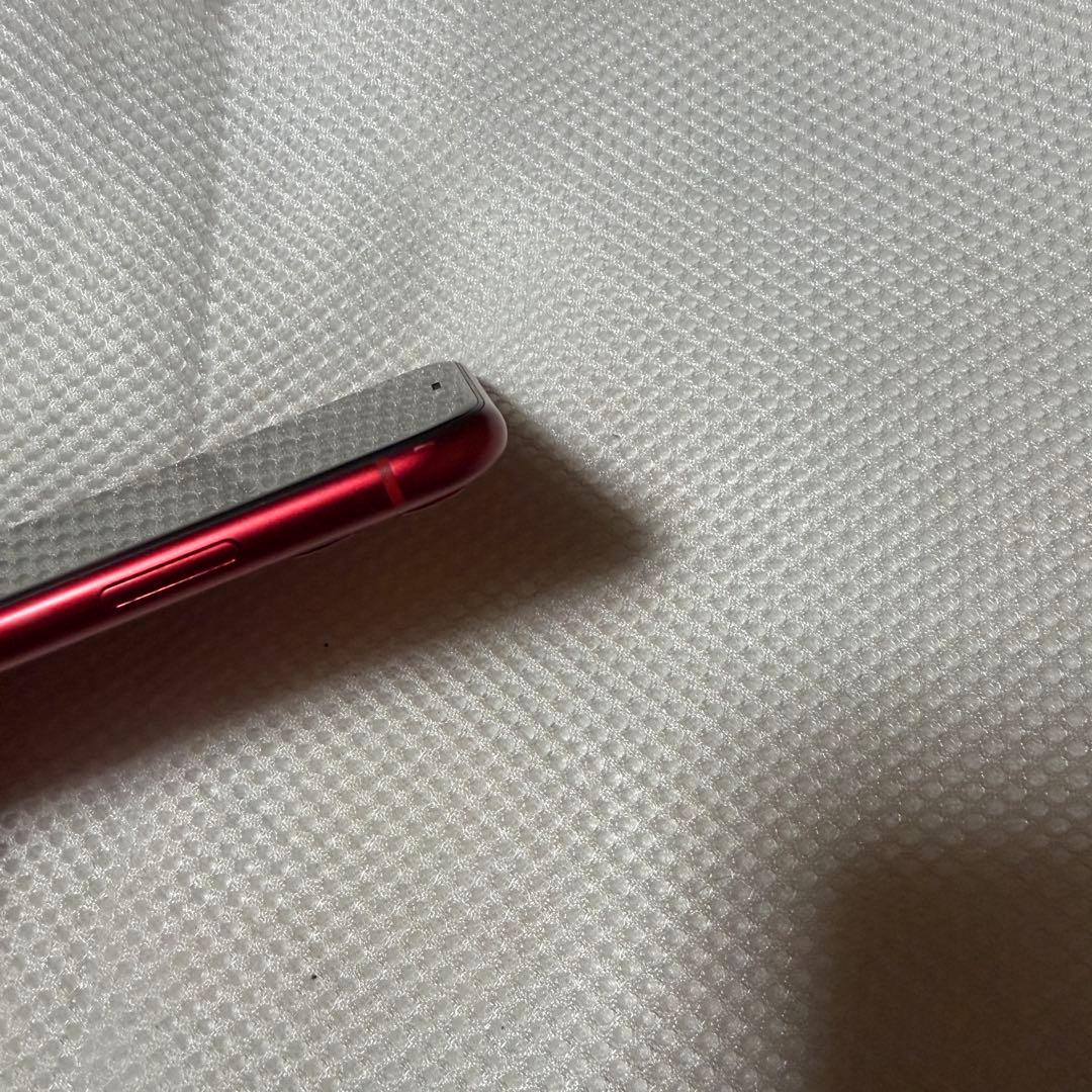 美品 SIMフリー iPhone11 64GB レッド バッテリー容量93%