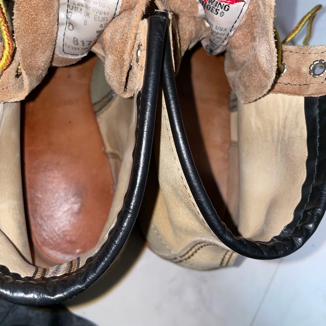 や*け様 レッドウイング　アイリッシュセッター　スエード　8173 9(27cm