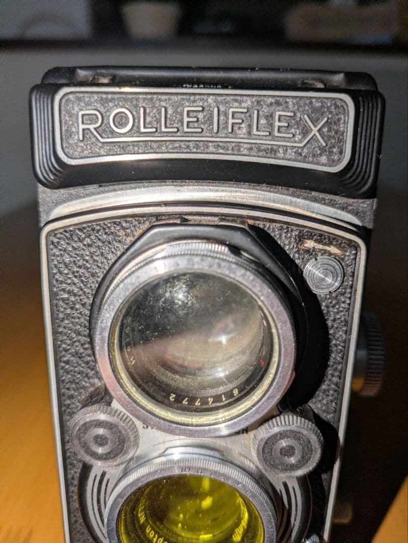ジャンク　ローライフレックス Tessar 75mm f3.5 二眼レフ 現状品