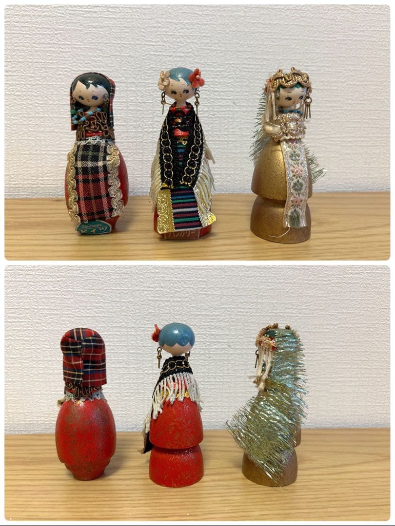 世界風俗こけし 千趣会 民族衣装 万博 ビンテージ 38体