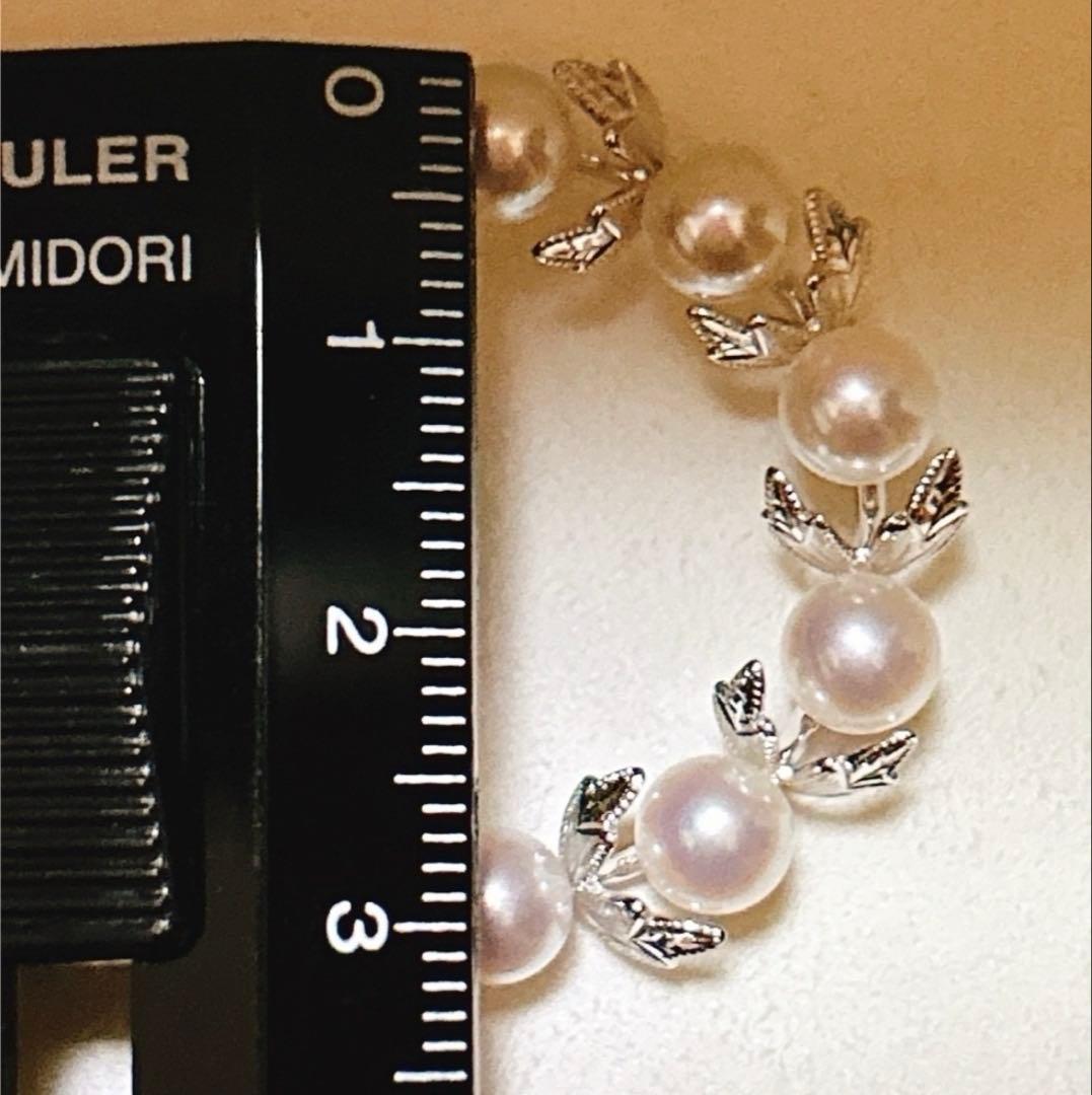 ミキモト MIKIMOTO ブローチ パール シルバー