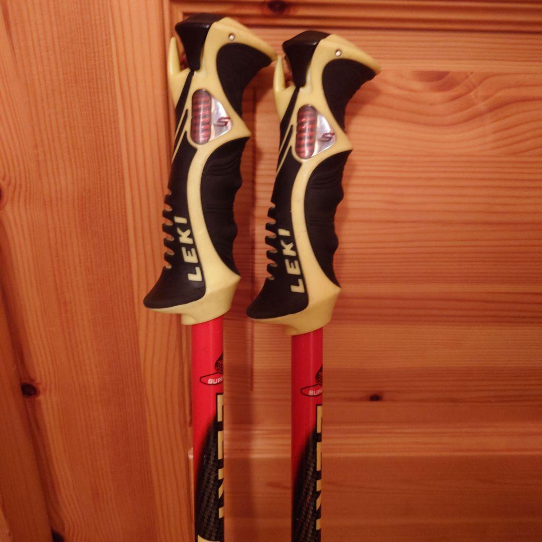 LEKI スキー用ストック 調整可能