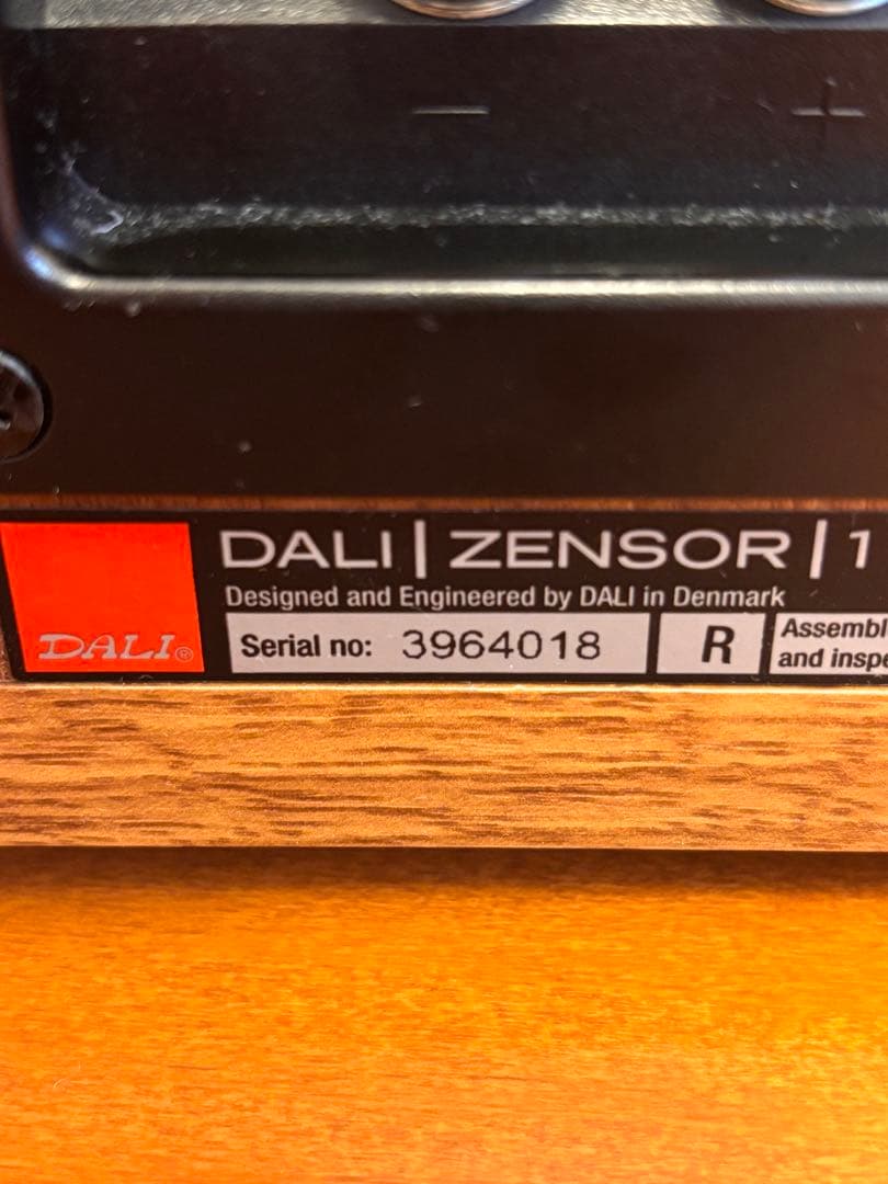 DALI ダリ スピーカー左右各1 ZENSOR1 ゼンソールワン 箱梱包有り