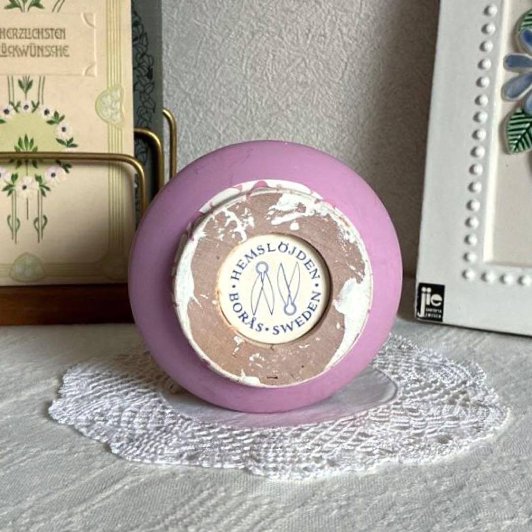 RN167 北欧ヴィンテージ Hemslöjd エンジェルのキャンドスタンド